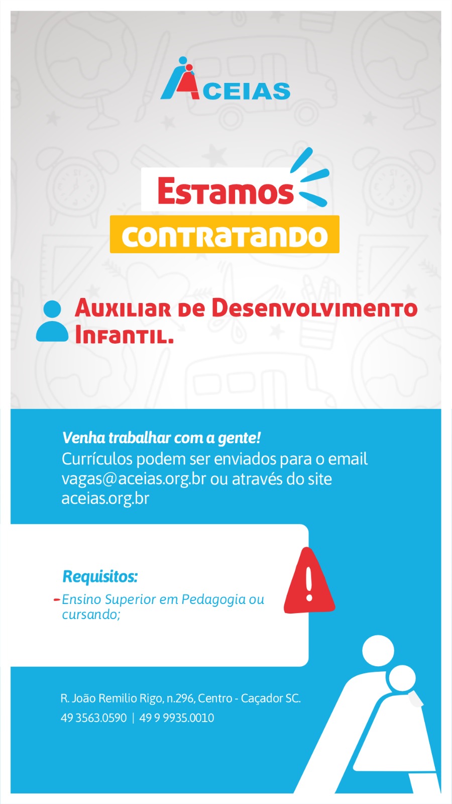 Auxiliar de Desenvolvimento Infantil